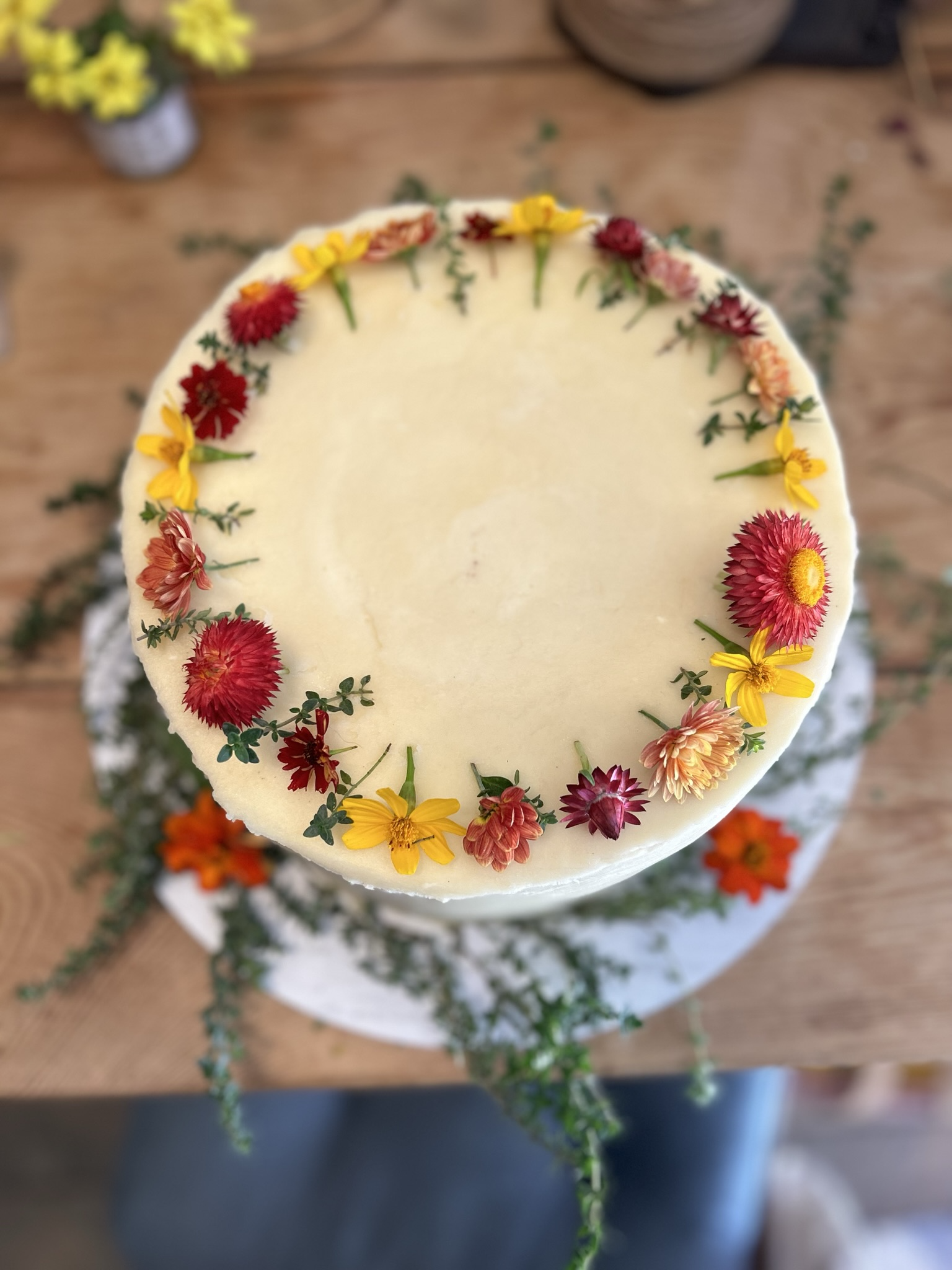 Cake with Fruit