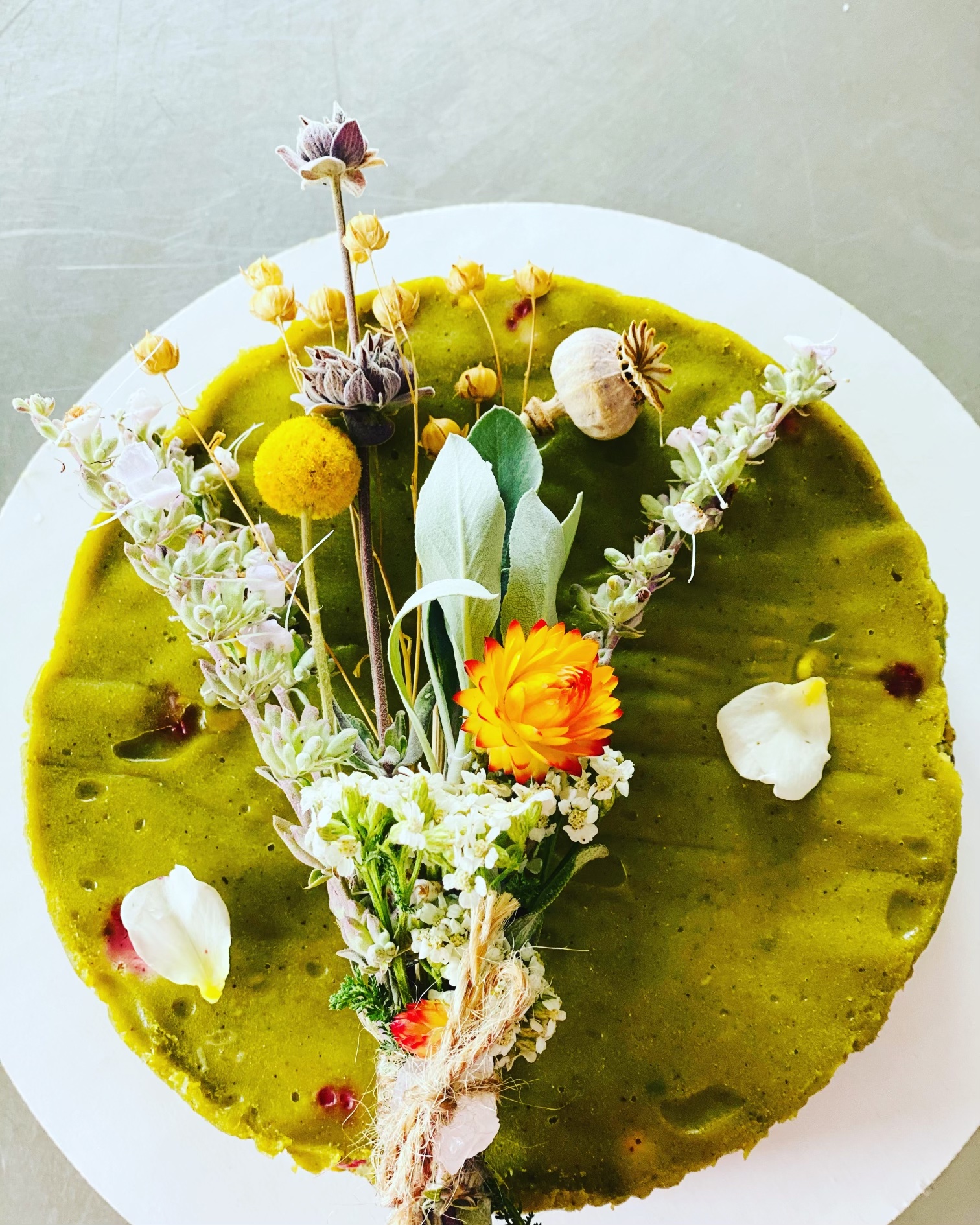 Green Cheesecake